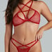 WINDSOR Love Struck Heat Stone Caged Bralette + Panty Set