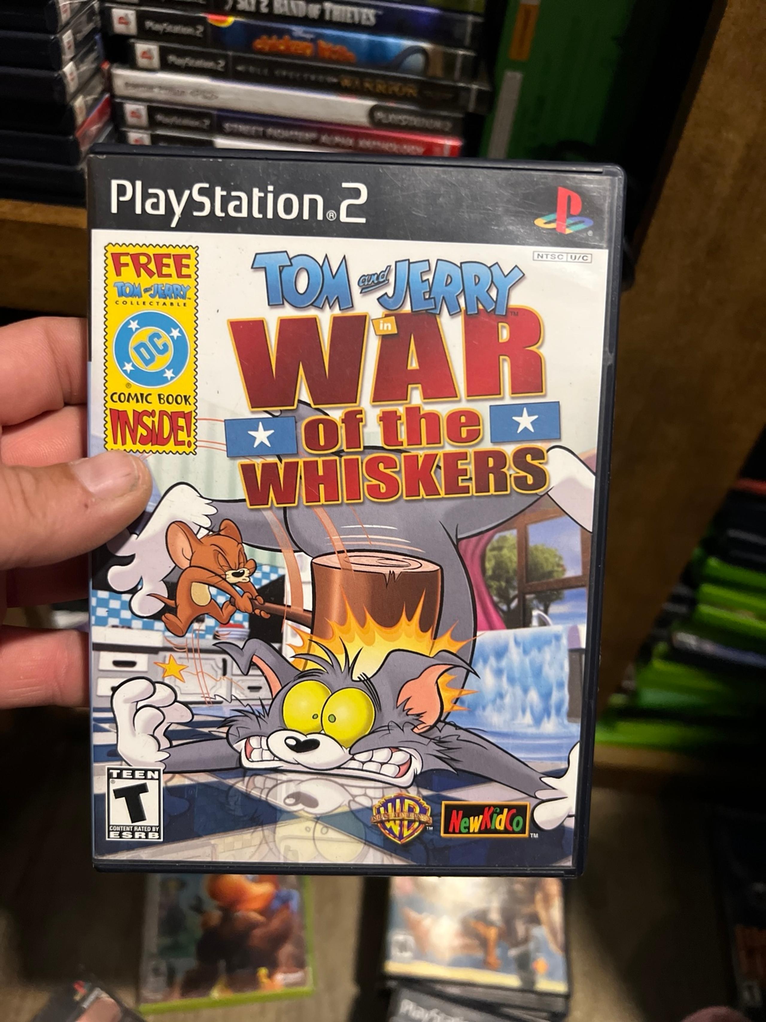 Tom and Jerry war of the whiskers for the PlayStation 2