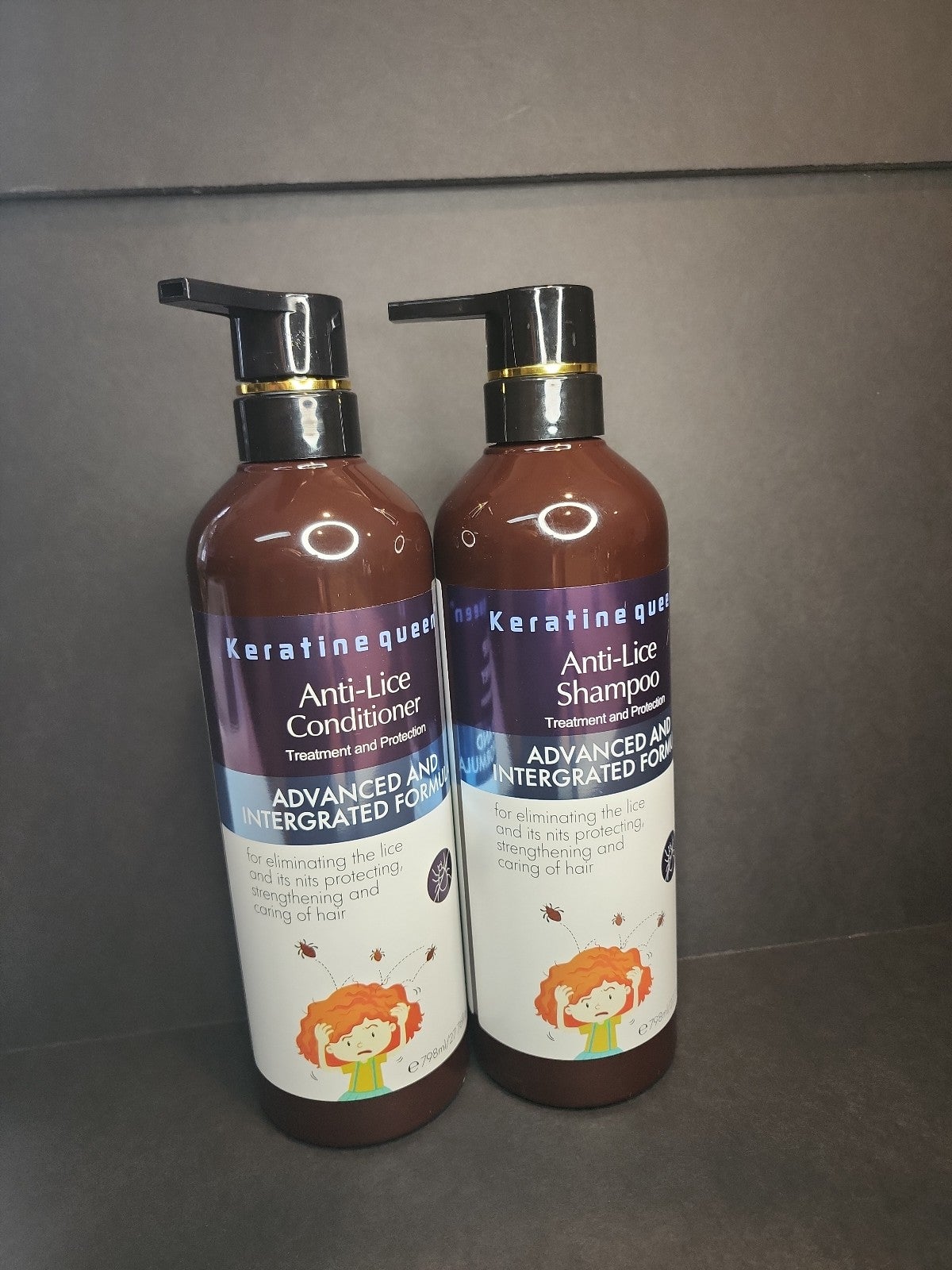 Shampoo and conditioner for Lice removal Treatment