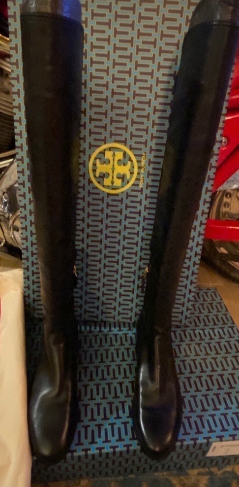 Tory Burch Wyatt Over the Knee Boot Size7.5