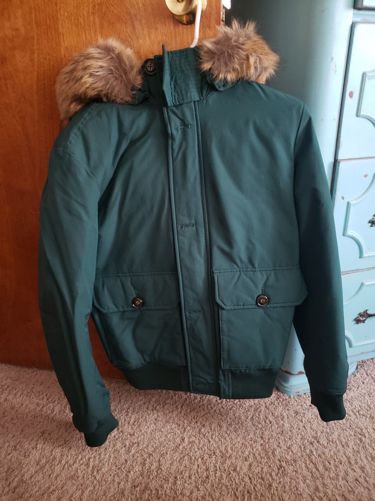 Tommy Hilfiger hooded down bomber