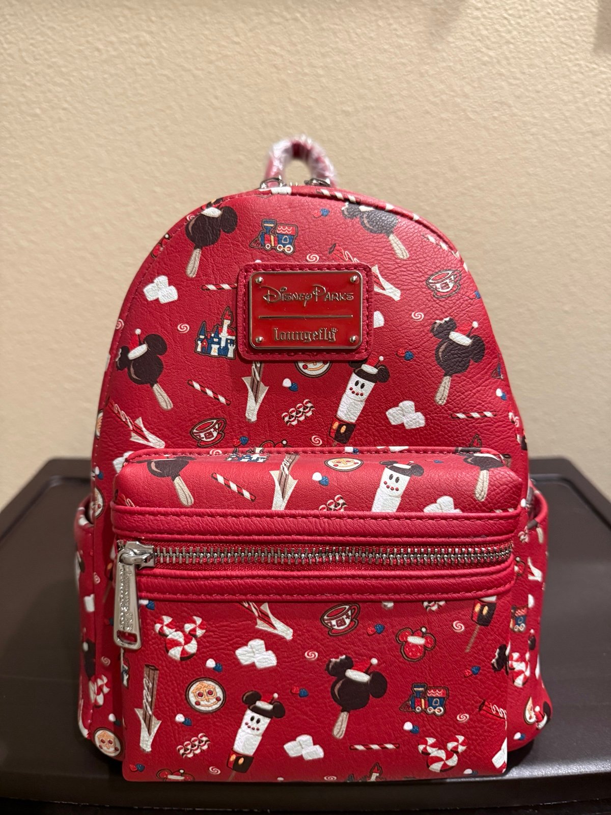 Loungefly Disney Parks Exclusive Christmas Treats Mini Backpack.