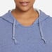 Nike Dri-FIT Women's Fleece Training Hoodie Pullover (Plus Size) Blue 3X