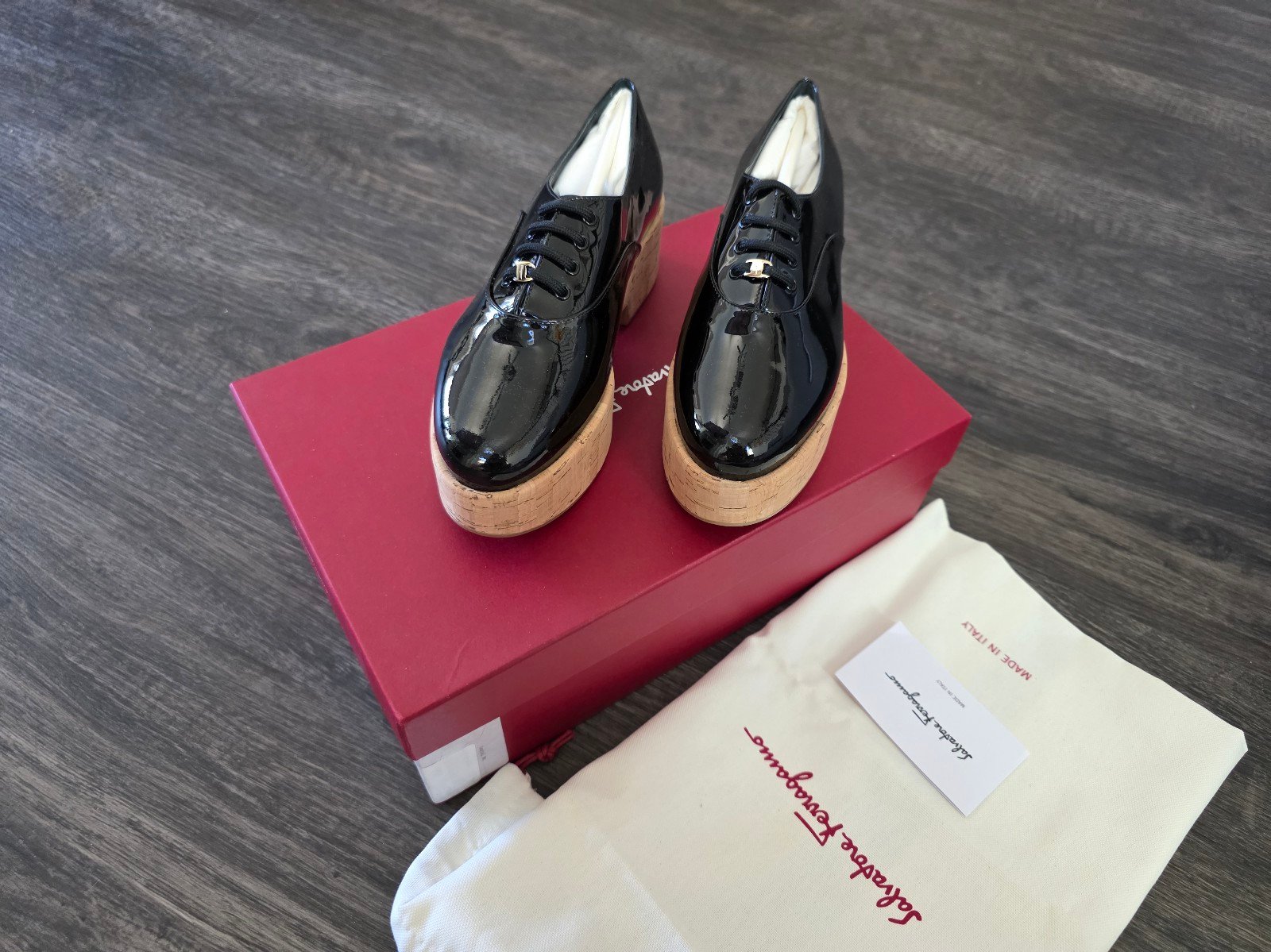 Salvatore Ferragamo brand new shoes size 4.5
