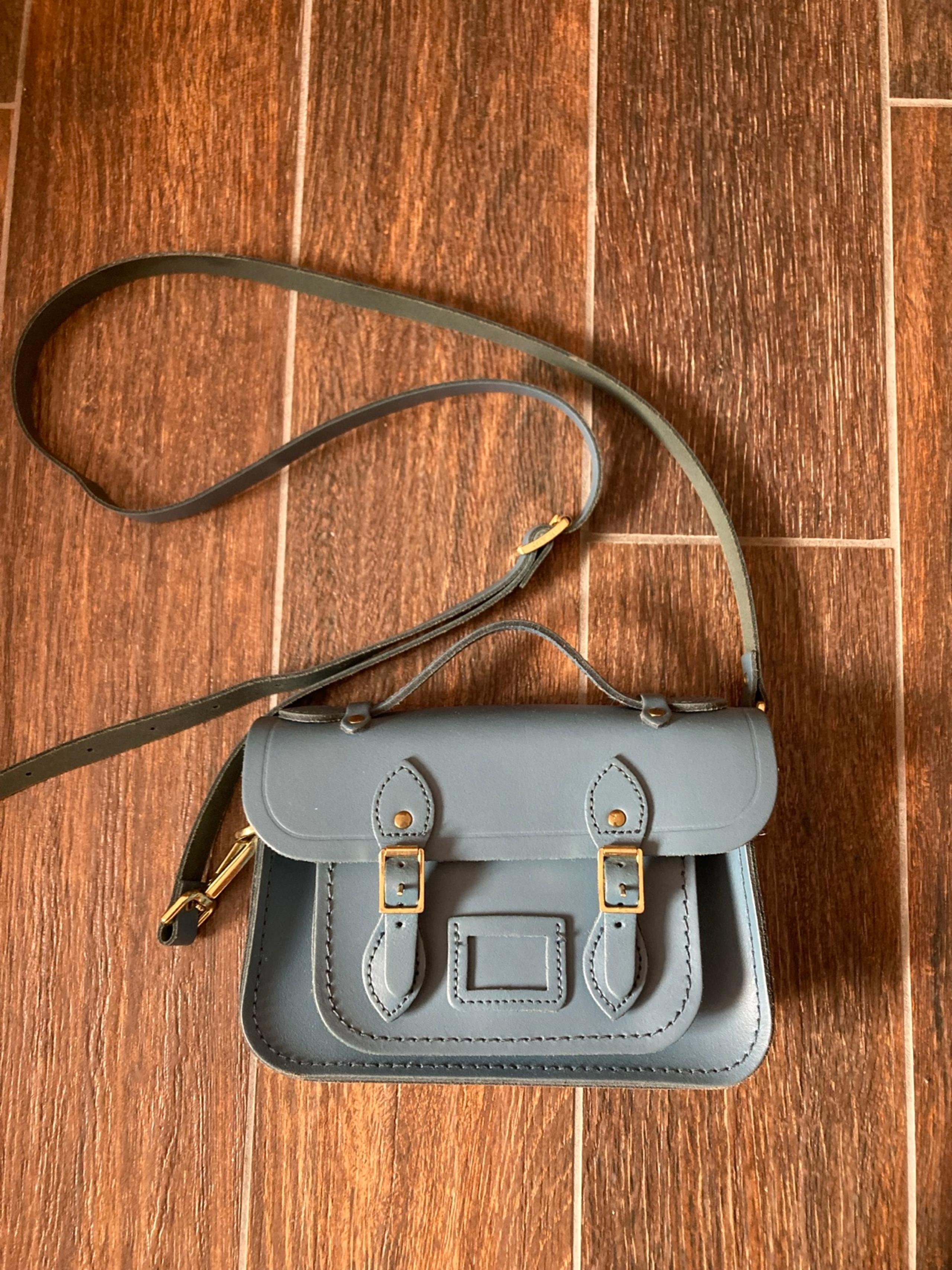 Cambridge satchel mini in coastal blue