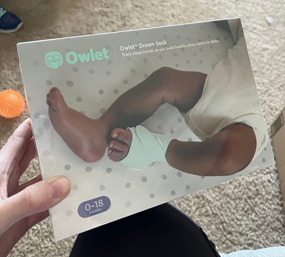 Owlet dream sock