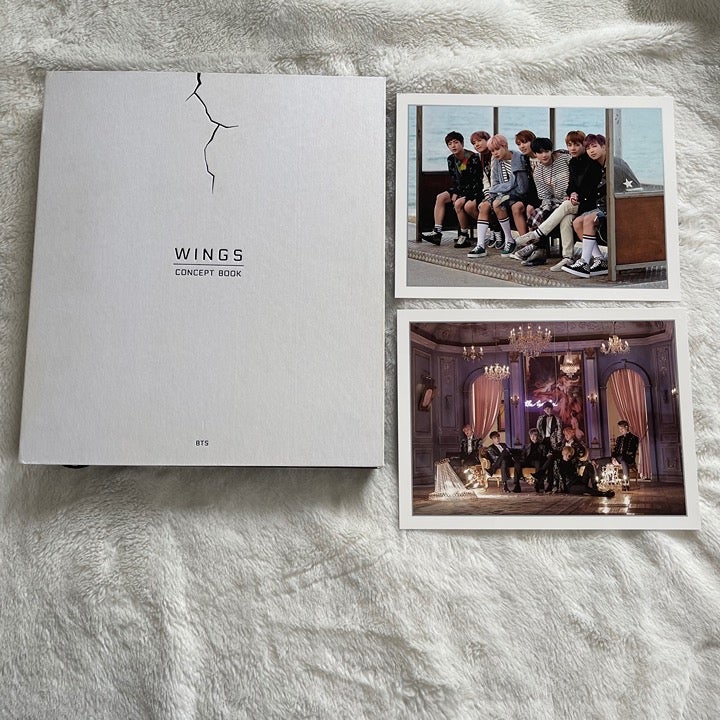 BTS Wings Concept book