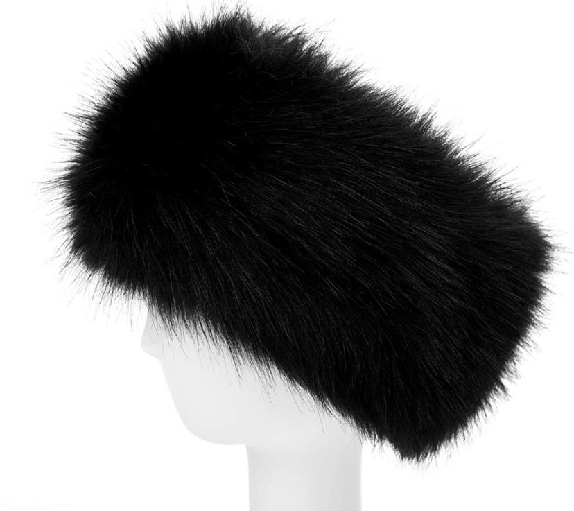 The Limited faux fur head wrap one size