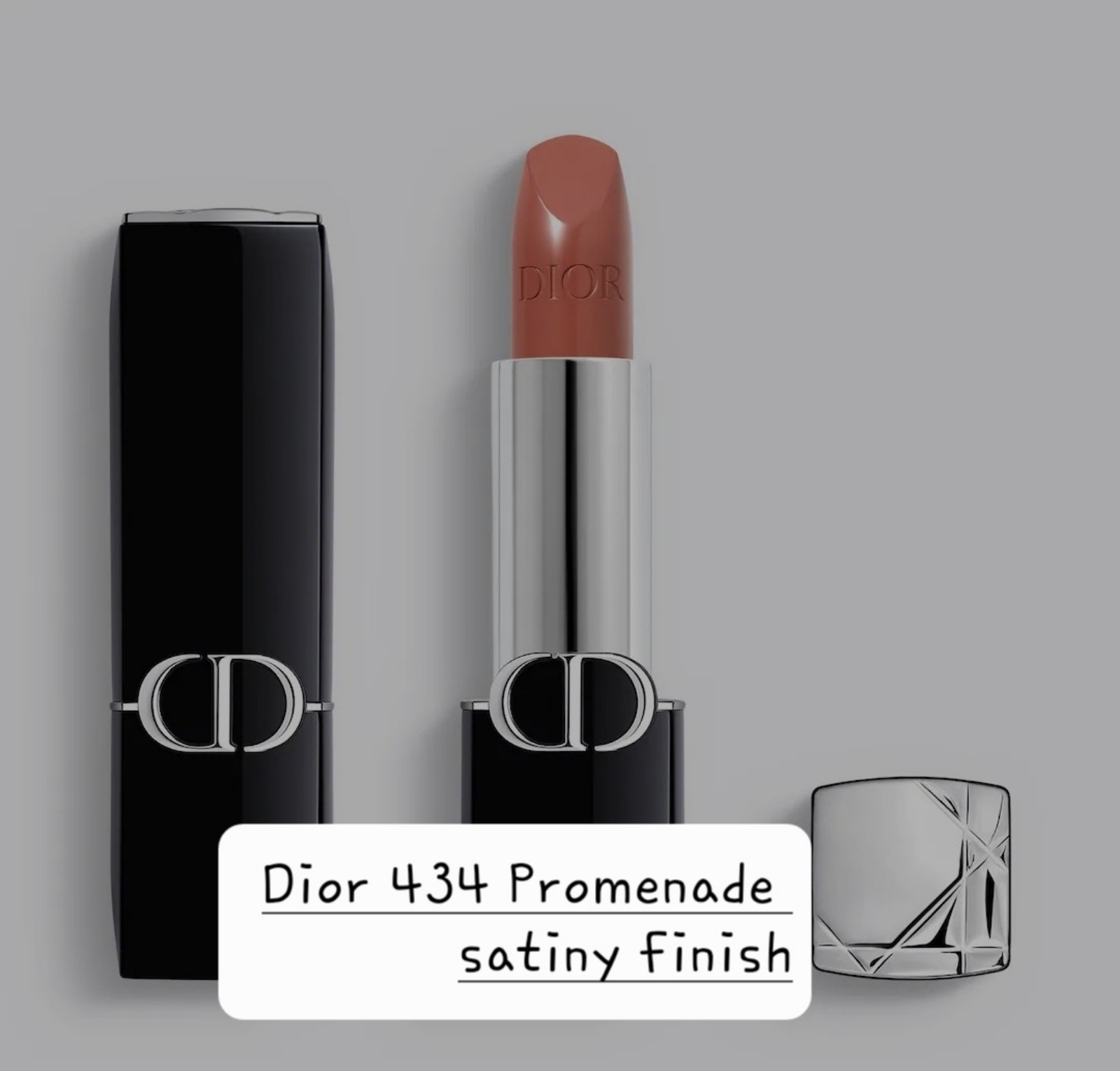 Dior Rouge Dior Long-lasting lipstick Satin Finish 434 Promenade. BNIB