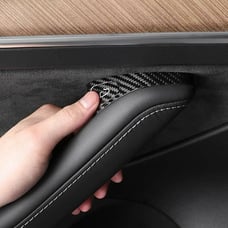 NEW Tesla Model Y 2020-2023 Real Carbon Fiber Window Lift Panel Switch Cover X14