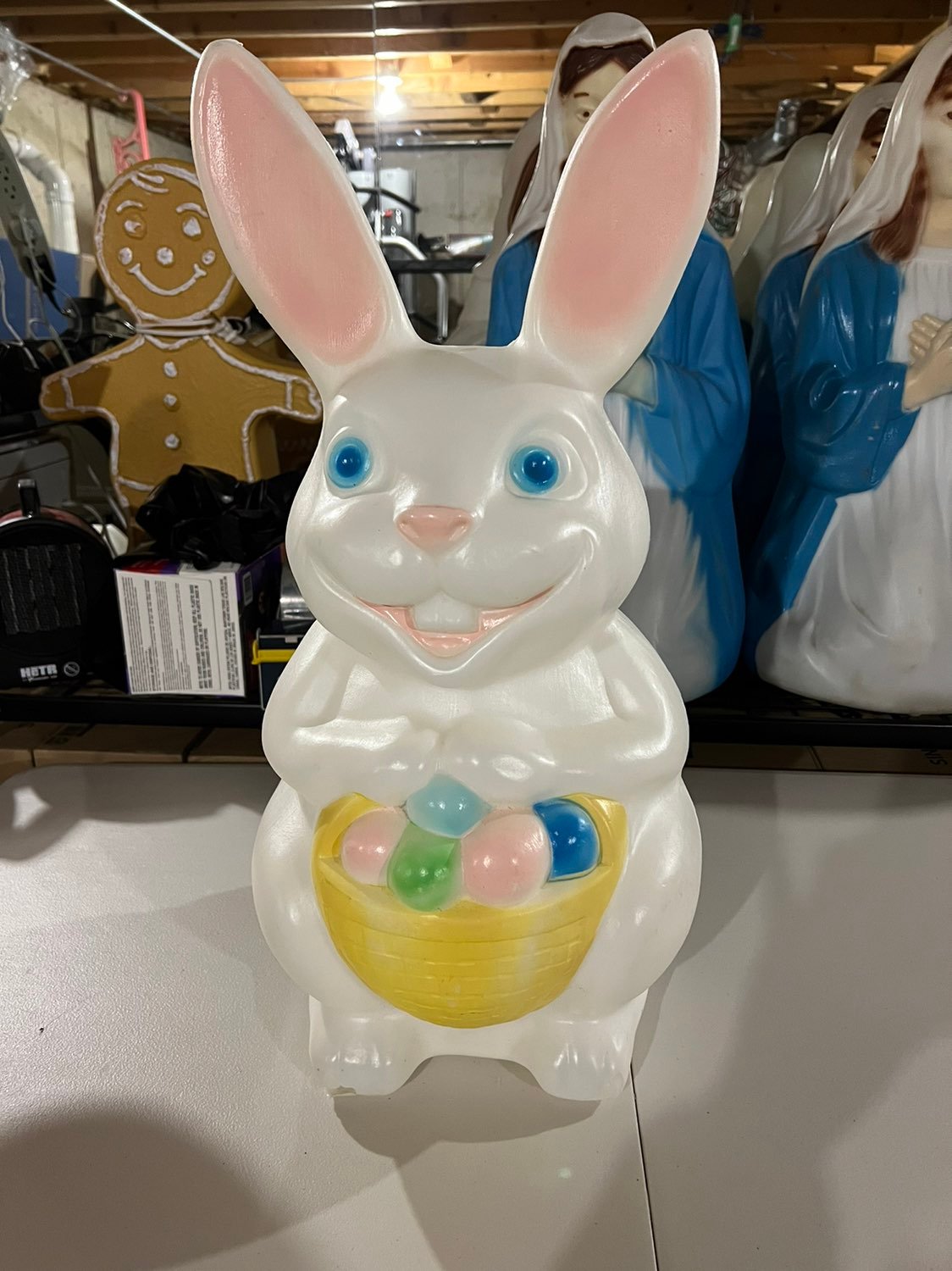 easter bunny blowmold