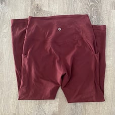 Lululemon Align 25” Pant *Pockets Merlot