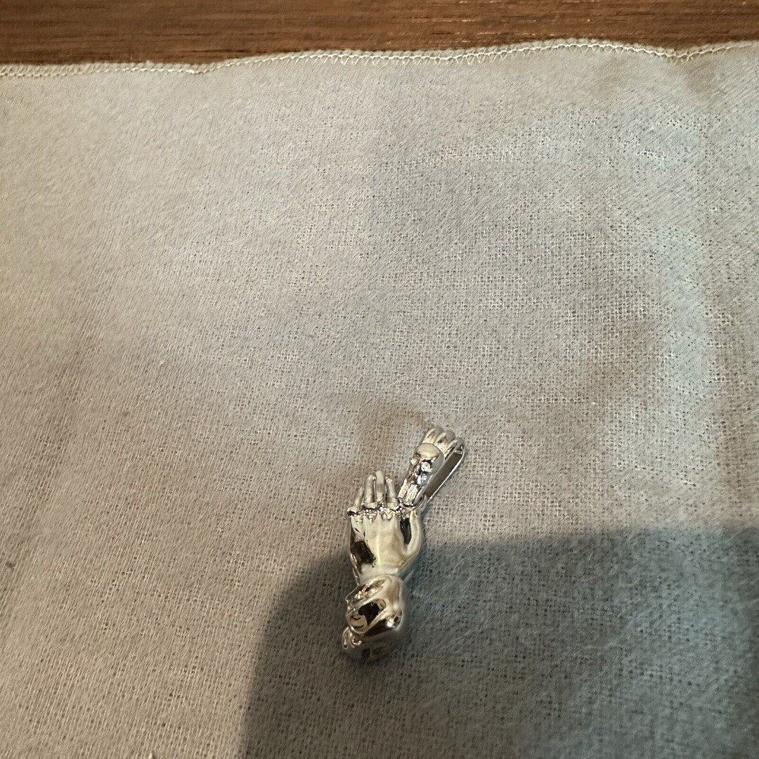 Hard Jewelry Lord Forgive Me Pendant .925 Sterling Silver