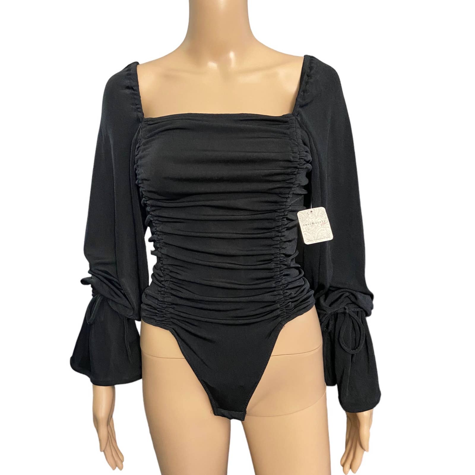 Free People Intimates Meant shops To Be Black Bodysuit Size S
