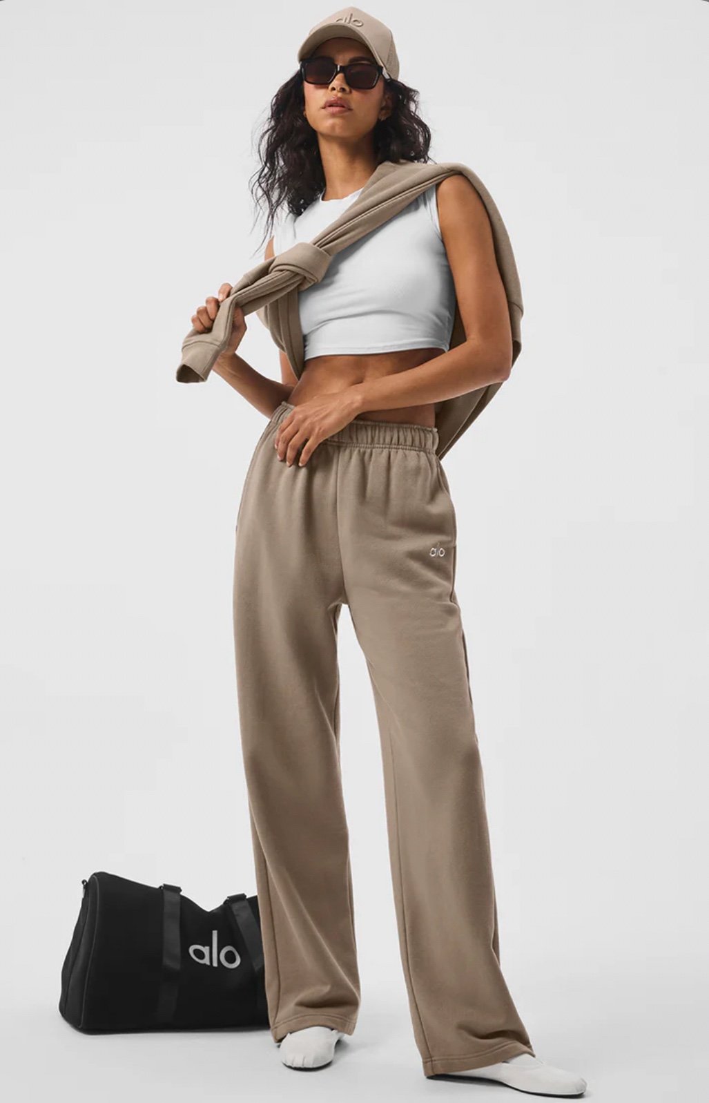 alo accolade straight leg sweatpants | free shipping