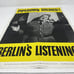 1942 Propaganda Poster Pipedown Soldier! Berlin's Listening! Original Railroad