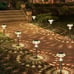 8 Pack Solar Pathway Lights Outdoor Waterproof Decor LED Premium Solar Panel