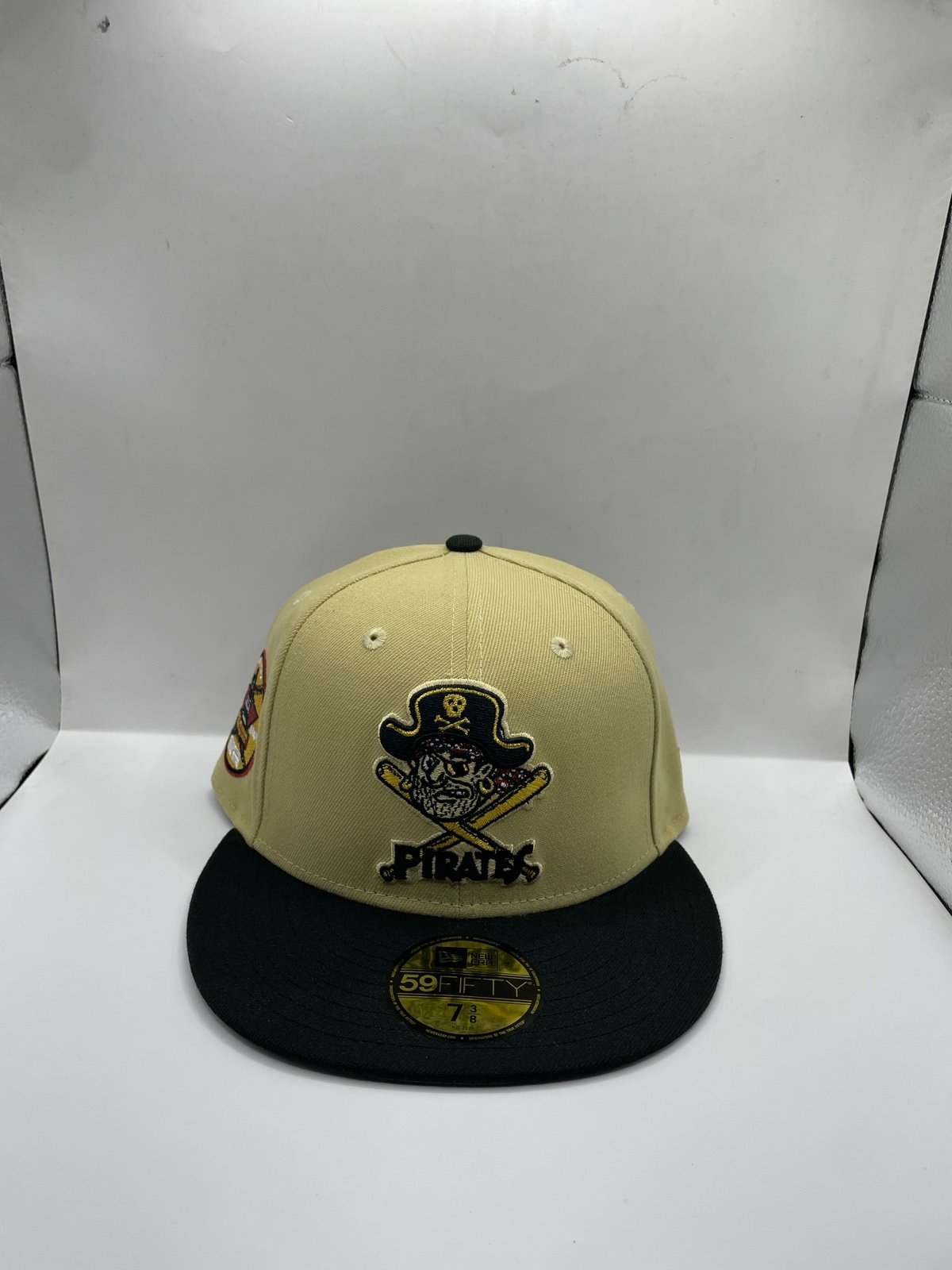 new era 59fifty pittsburgh pirates fitted hat size 7 3/8 “dirty pirate”