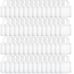 150 Pcs Clear Plastic Gift Bags with Handle 5.9 x 6.3 x 2.8