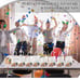 150 Pcs Clear Plastic Gift Bags with Handle 5.9 x 6.3 x 2.8