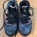 Nike Kybrid S2 High Top Basketball Mismatched Graphic Print Sneakers Size 5Y