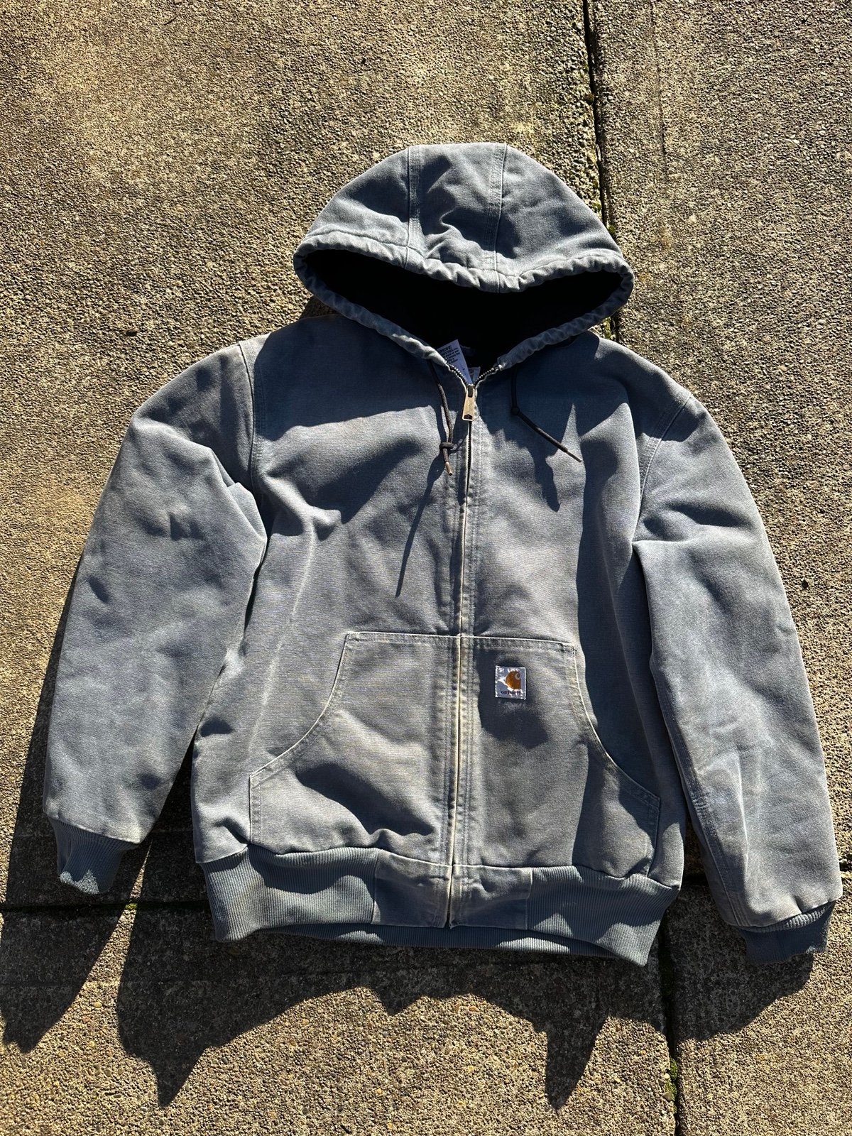 90’s Carhartt Teal Carpenter Jacket
