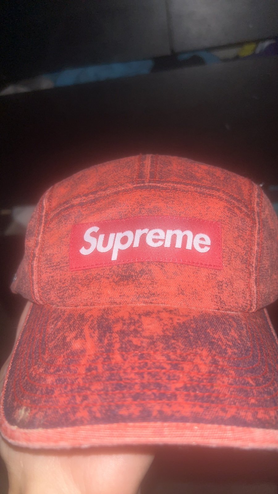 Supreme Red Cordura hat
