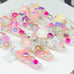 MED HARAJUKU PARADISE Gel Press on Nails