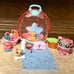 Littlest Pet Shop Rare Authentic #1607 w/ Original Hoodie Acc’ & Tiny Bulldog