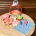 Littlest Pet Shop Rare Authentic #1607 w/ Original Hoodie Acc’ & Tiny Bulldog