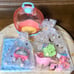 Littlest Pet Shop Rare Authentic #1607 w/ Original Hoodie Acc’ & Tiny Bulldog