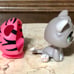 Littlest Pet Shop Rare Authentic #1607 w/ Original Hoodie Acc’ & Tiny Bulldog
