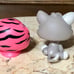 Littlest Pet Shop Rare Authentic #1607 w/ Original Hoodie Acc’ & Tiny Bulldog