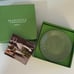 NWT MARIPOSA Croc Green Wine Plate
