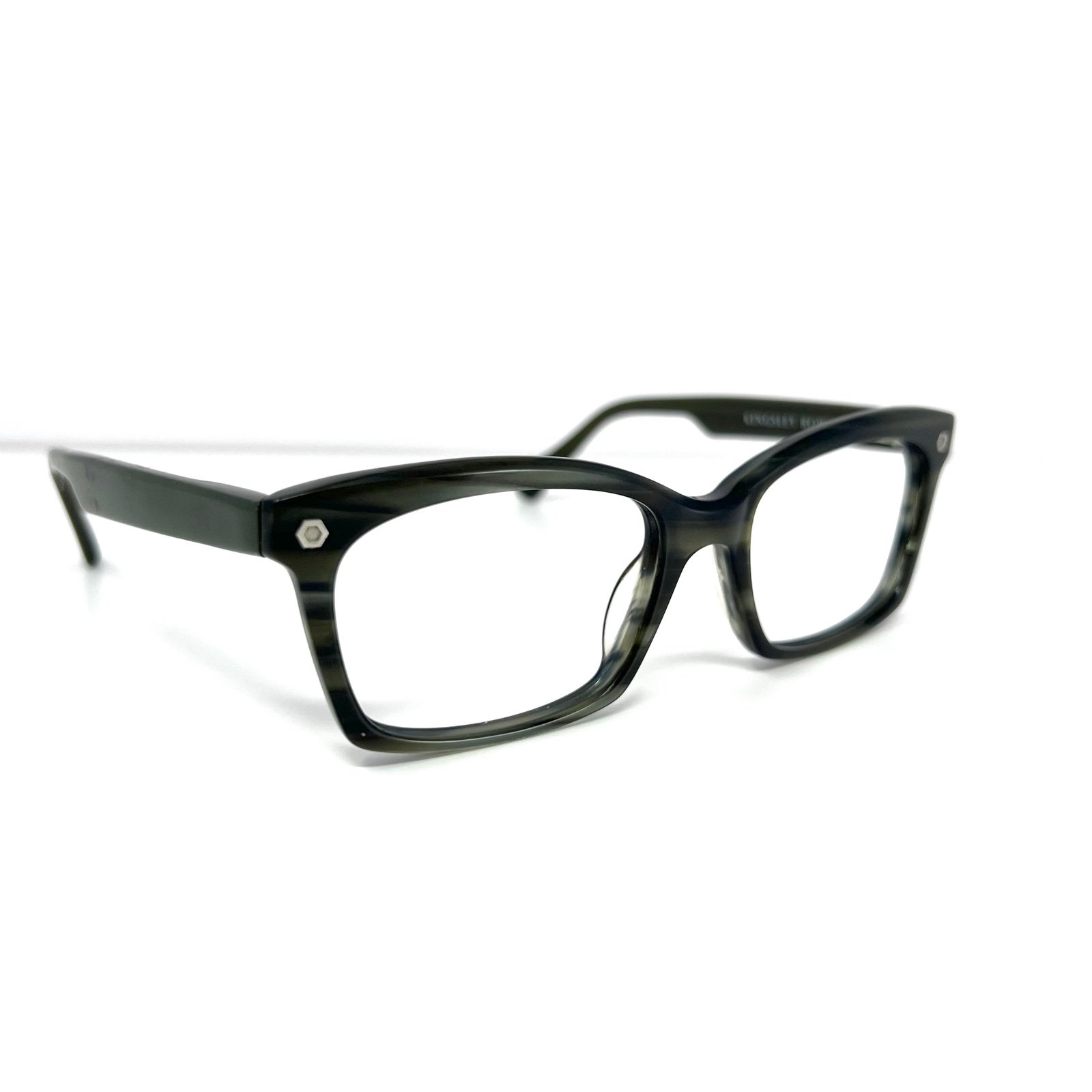 Kingsley Rowe Women’s Kloe Eye Glasses Sunglasses (Frames Only) Olive 52-18-140.