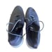 Cole Haan Mens Blue Grand Plus Essex Distance Knit Oxford Shoes Size 8M
