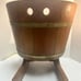 Vintage Child's Wooden Barrel Rocking Chair 14” Tall
