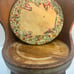 Vintage Child's Wooden Barrel Rocking Chair 14” Tall