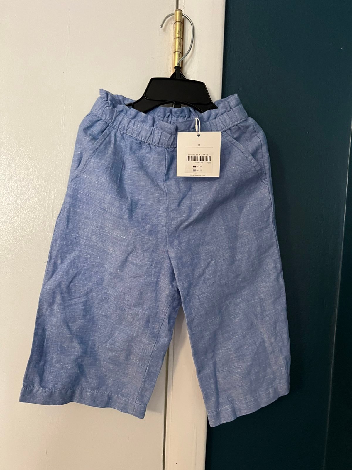 Janie and Jack x Rachel Zoe Linen Beach Pant size 2
