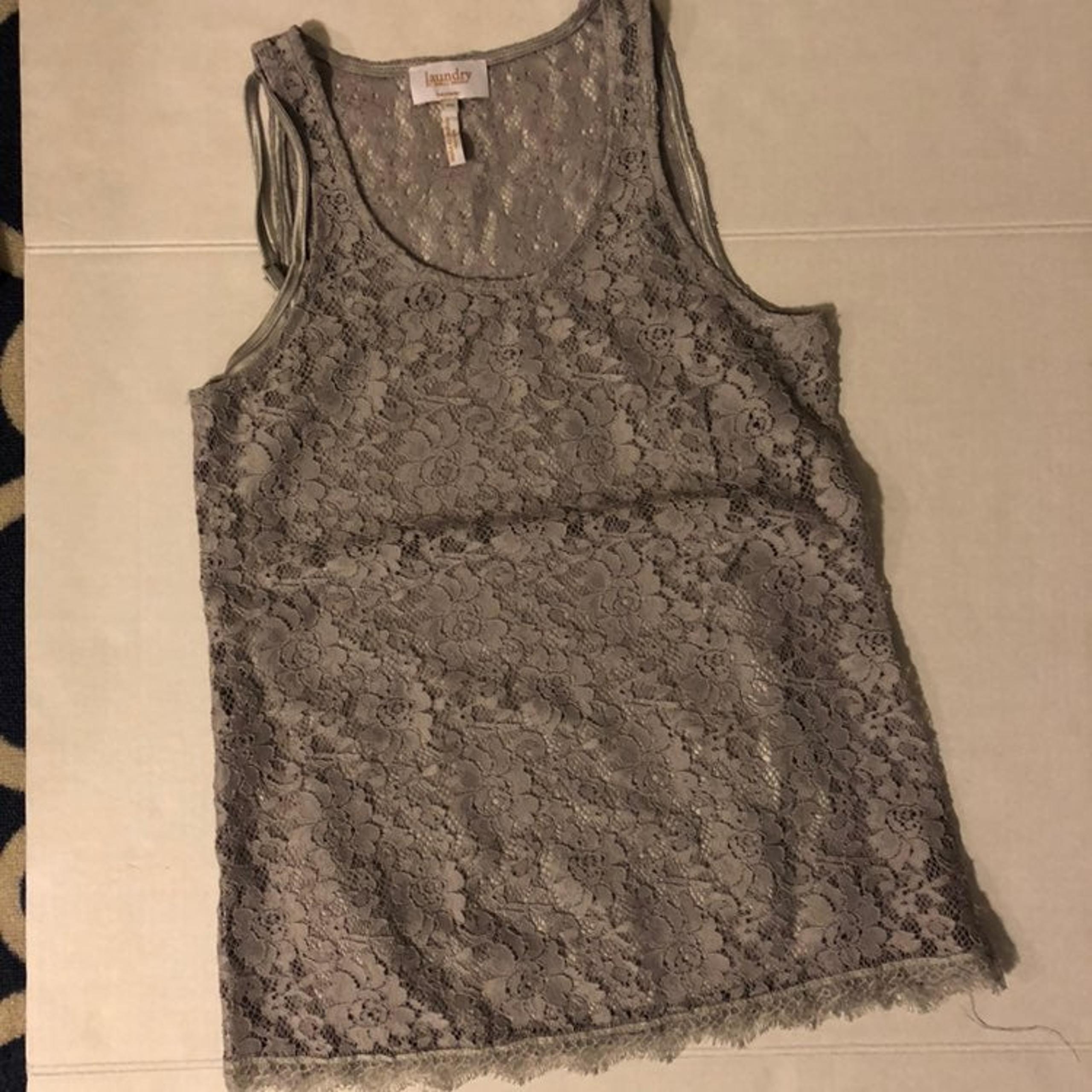 Laundry by Shelli Segal Lace Tank Top