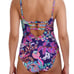 BCBGMAXAZRIA One Piece Swimsuit Lace Up Grommet Tummy Control Size M