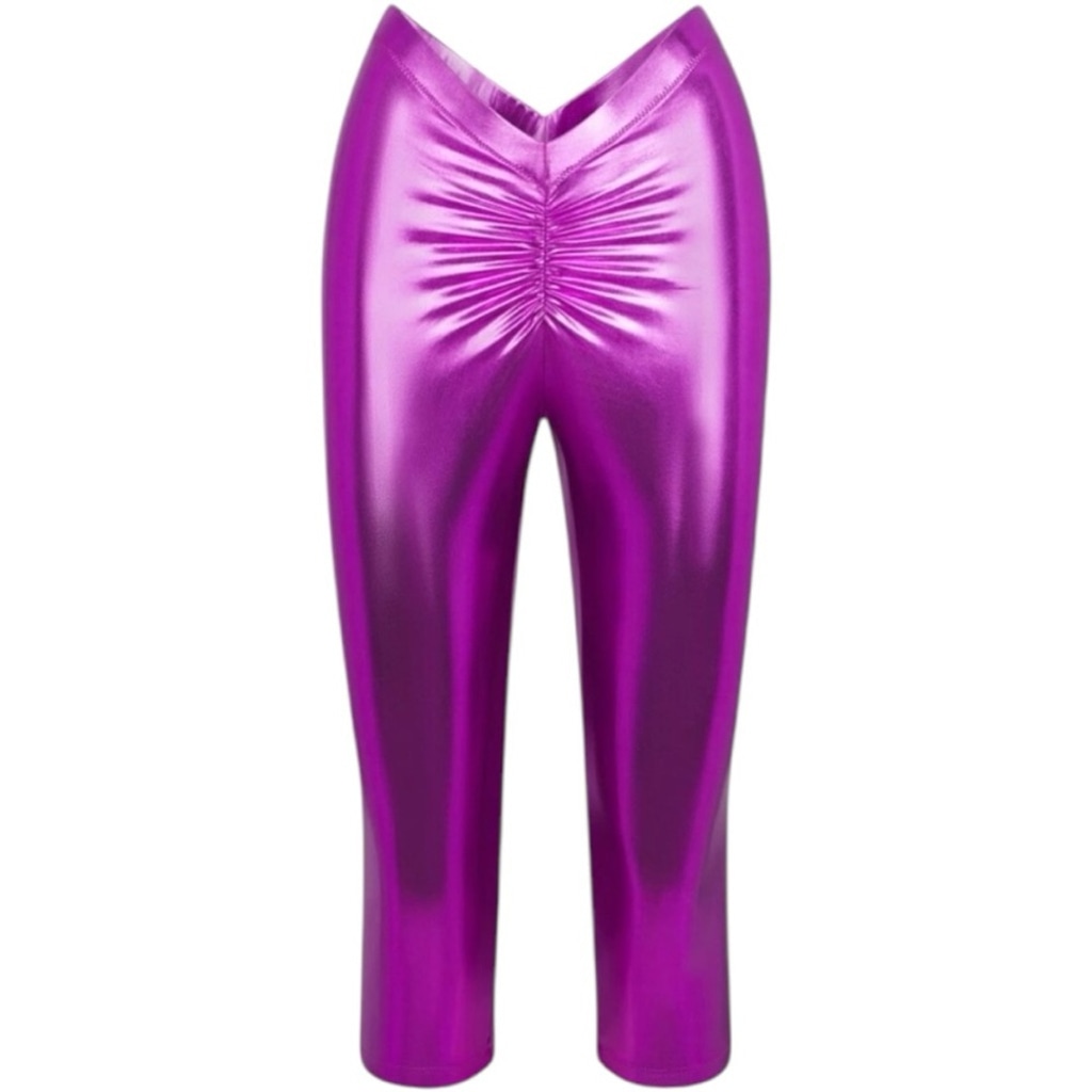 SKIMS Metallic Swim Plus Size V Waist Swim Leggings Size 2X festival season NWT