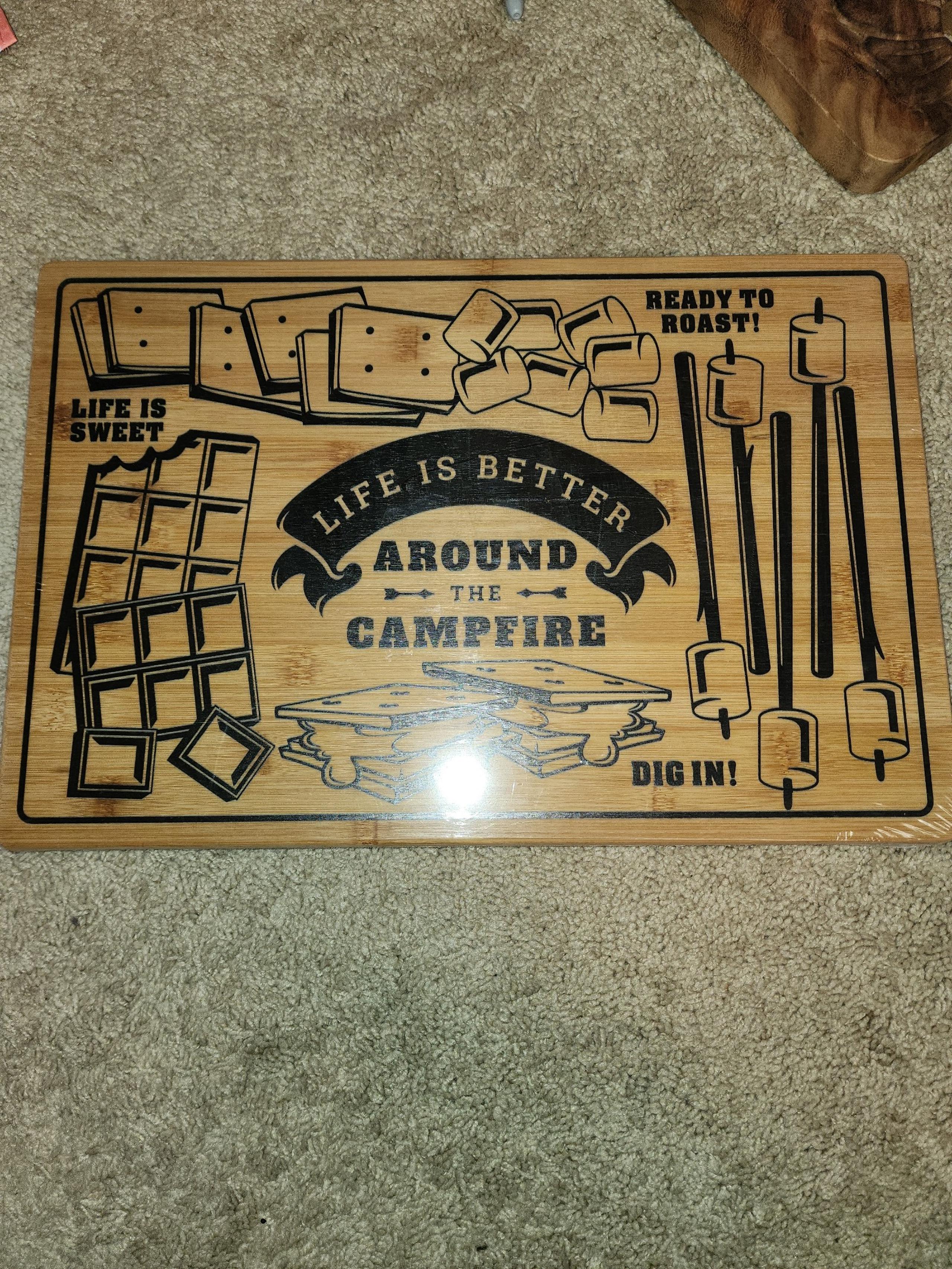 Farberware smores Bamboo cutting board