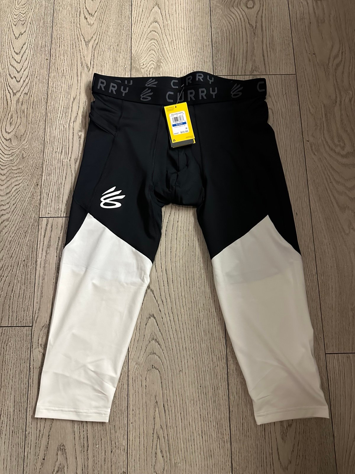 Under Armour Stephen Curry Brand 3/4 Compression Pants Leggings Size XL
