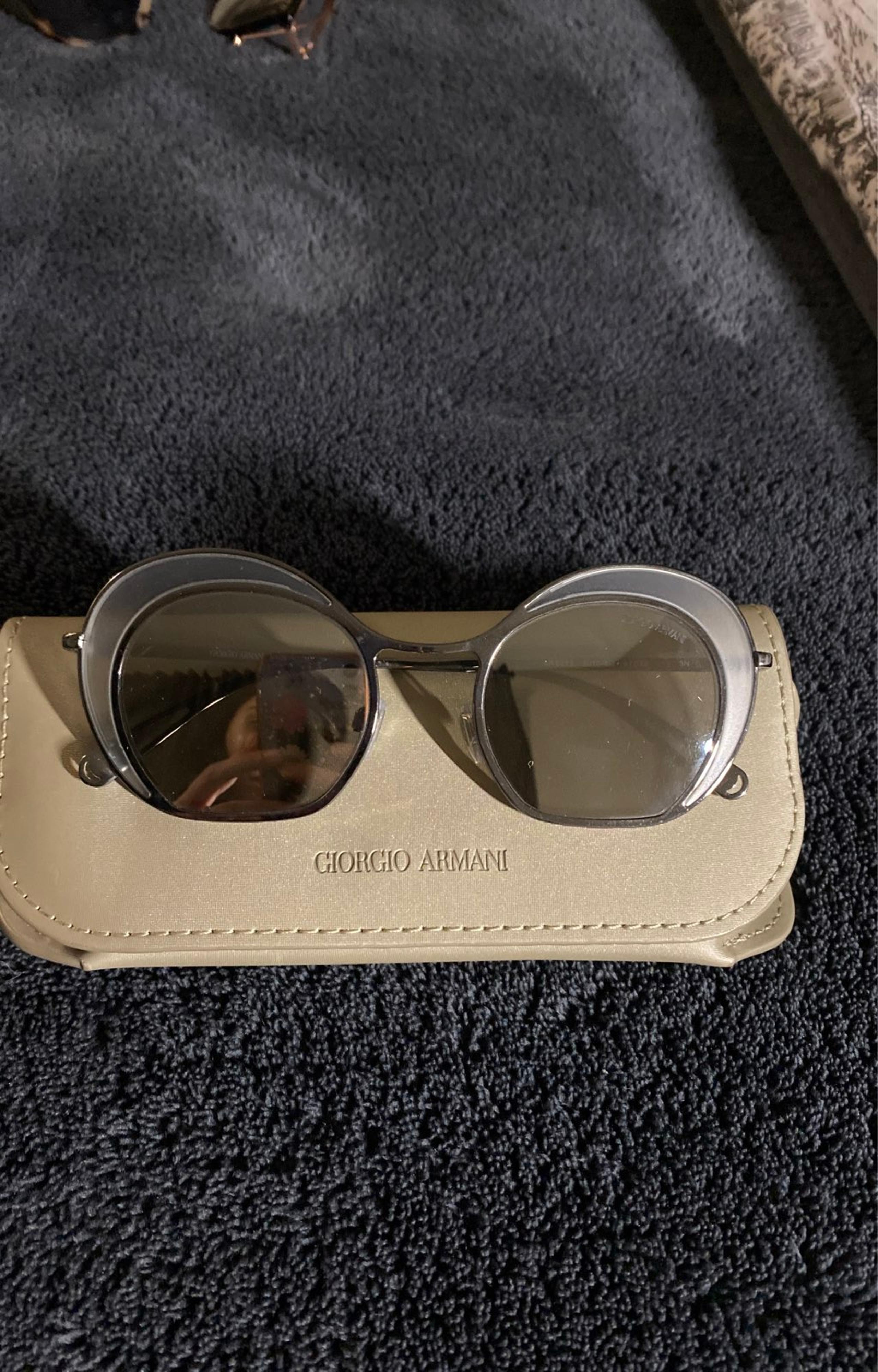 Giorgio Armani Silver sunglasses for women