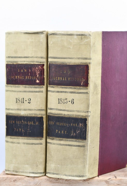 Large Decorative Law Journals for Home or Office Interiors, English Law Journal