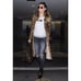 Mother The Undone Hem Looker Ankle 28 6 Stealing Shadows Gray Distressed