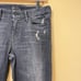 Mother The Undone Hem Looker Ankle 28 6 Stealing Shadows Gray Distressed