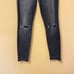 Mother The Undone Hem Looker Ankle 28 6 Stealing Shadows Gray Distressed