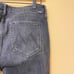 Mother The Undone Hem Looker Ankle 28 6 Stealing Shadows Gray Distressed